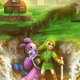 Illustration for article titled The Story of emA Link Between Worlds/em In A Single emZelda/em Painting